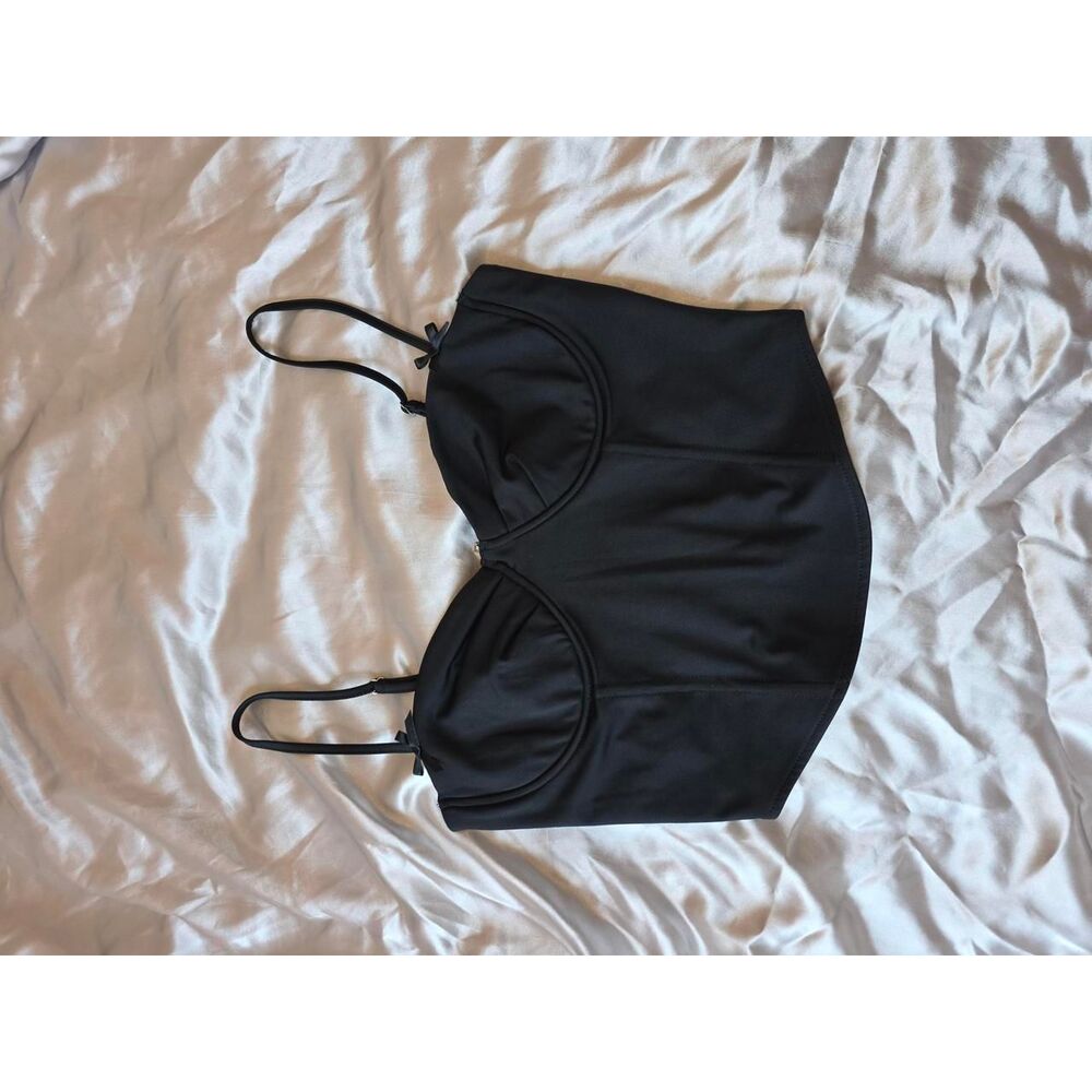 Forever-21 Women's Black Corset